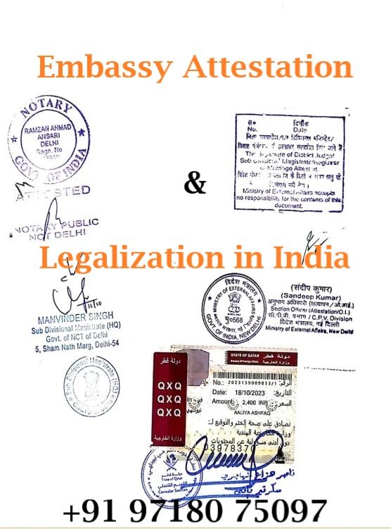 Embassy Attestation & Legalization Services in India – Fast & Trusted Process